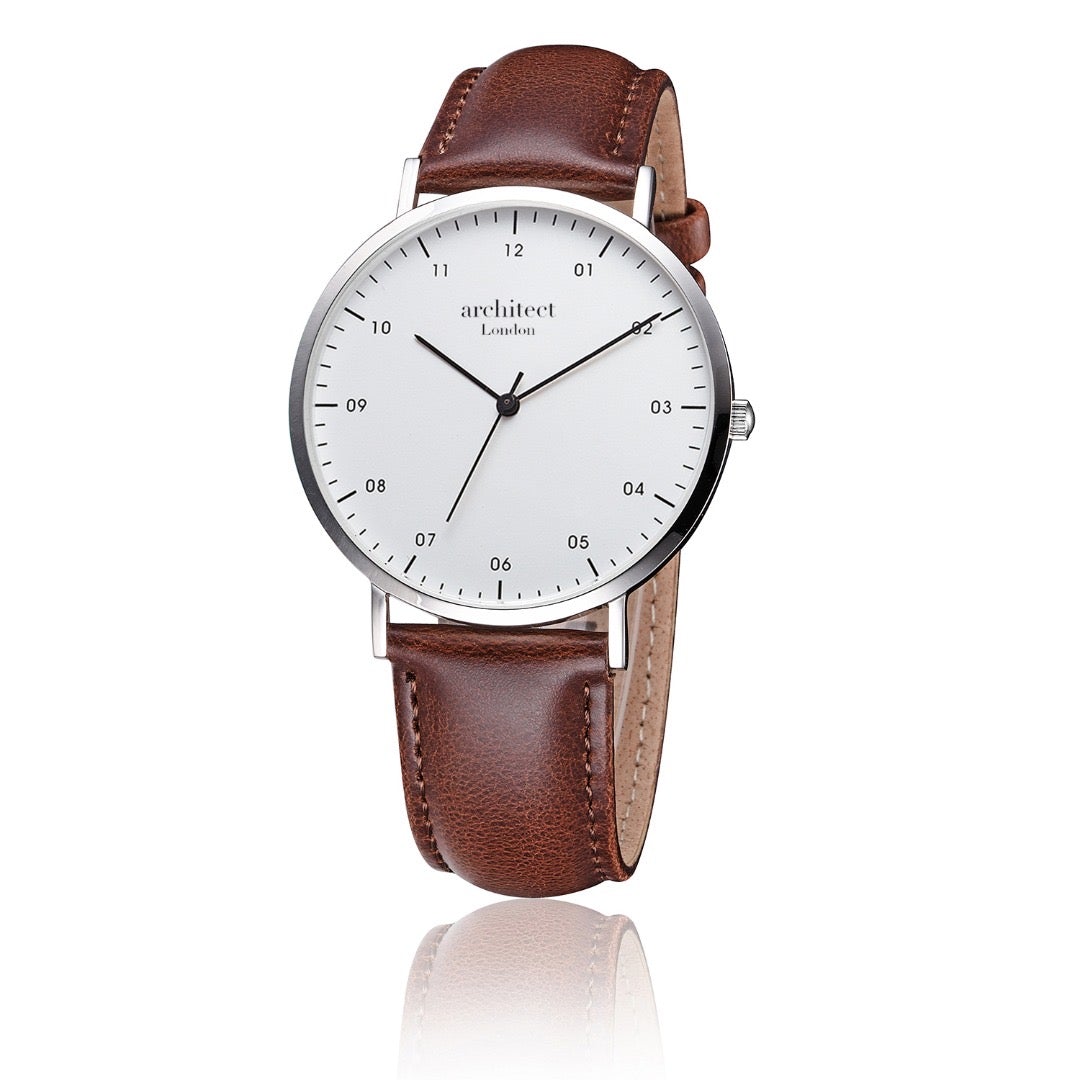 Custom Engraved Groomsmen Watch  Zephyr Deeply Engraved