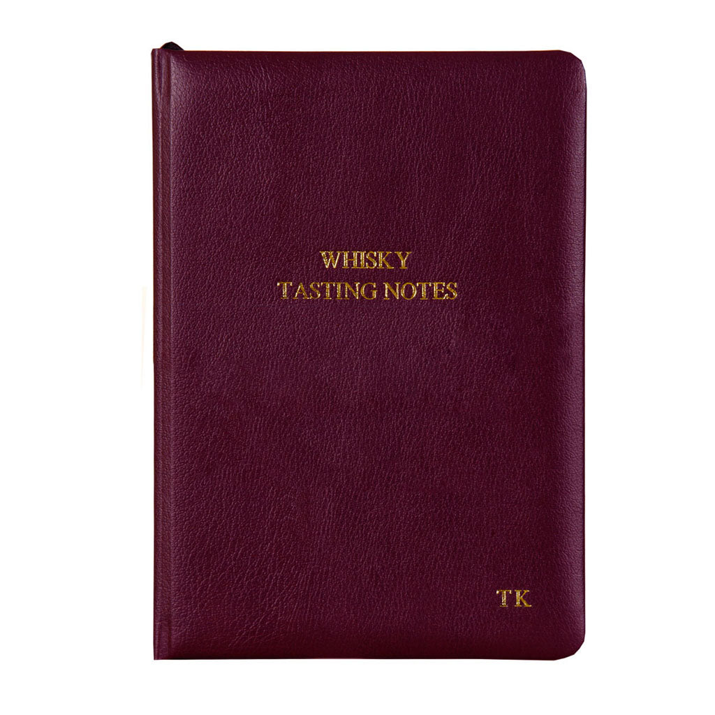 A refined 140-page whiskey ledger for collectors and makers. Features a 20-point flavor wheel, technical stats, and gold-foil personalization. The ultimate whiskey gift.