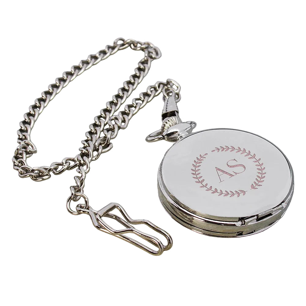 custom-wreath-monogram-silver-pocket-watch-dual-side-engraving