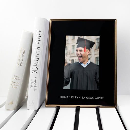 Elegant Custom Personalized Desk Photo Frame  Photo Frames Deeply Engraved