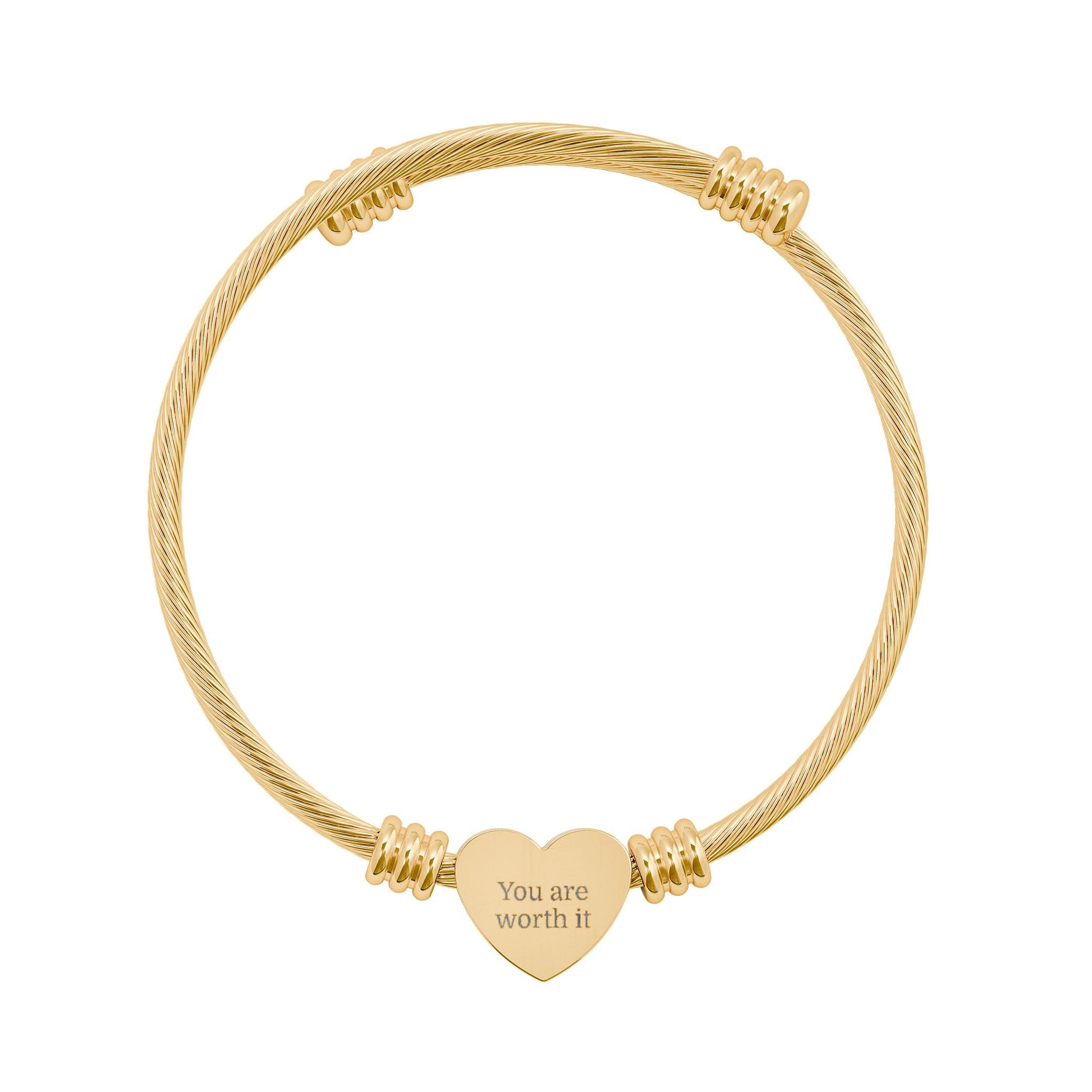 Engravable Heart Cuff Bracelet  Bracelets Deeply Engraved
