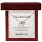 Grandma's Mother's Day Engraved Baby Feet Birthstone Necklace  Mother's Day Jewelry Deeply Engraved