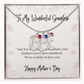 Grandma's Mother's Day Engraved Baby Feet Birthstone Necklace  Mother's Day Jewelry Deeply Engraved