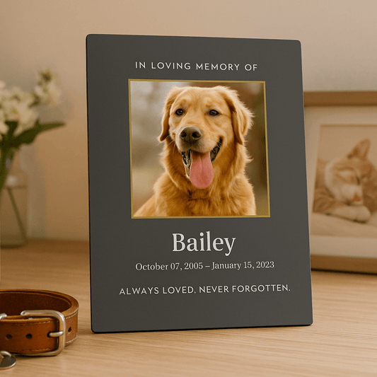 Custom Pet Memorial Plaque – 8x10”