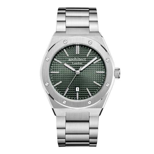Kensington - Personalized Men’s Watch (Handwriting Engraving)  Men's Watches Deeply Engraved