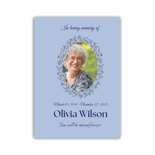 Lavender Grace Memorial Plaque  Memorial Plaques Deeply Engraved
