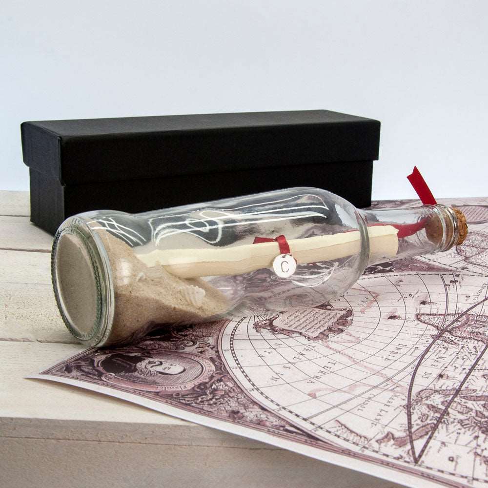 Letter In A Bottle  Keepsakes Deeply Engraved