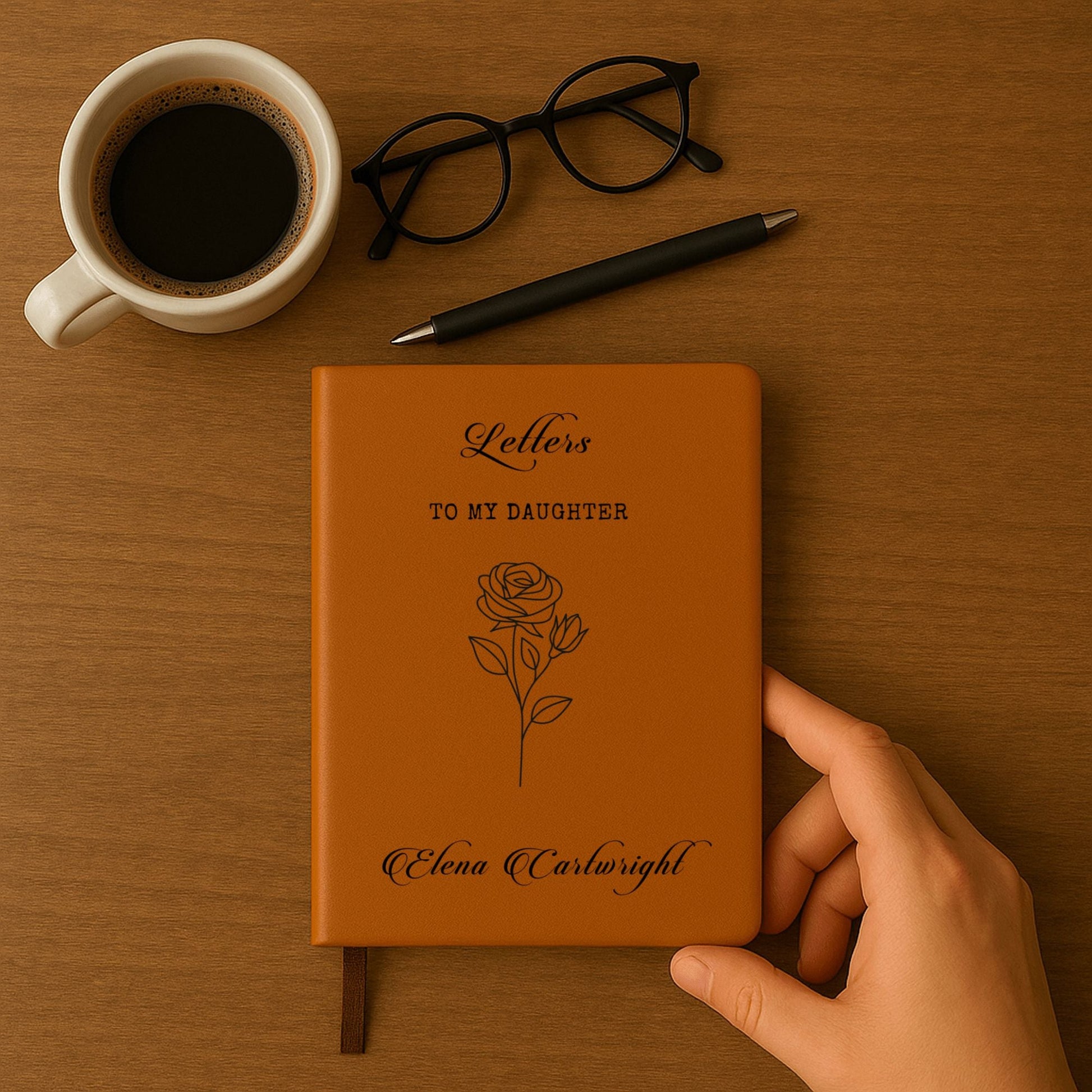 Letters to My... Custom-Engraved Notebook (A5)  Notebook/Journals Deeply Engraved