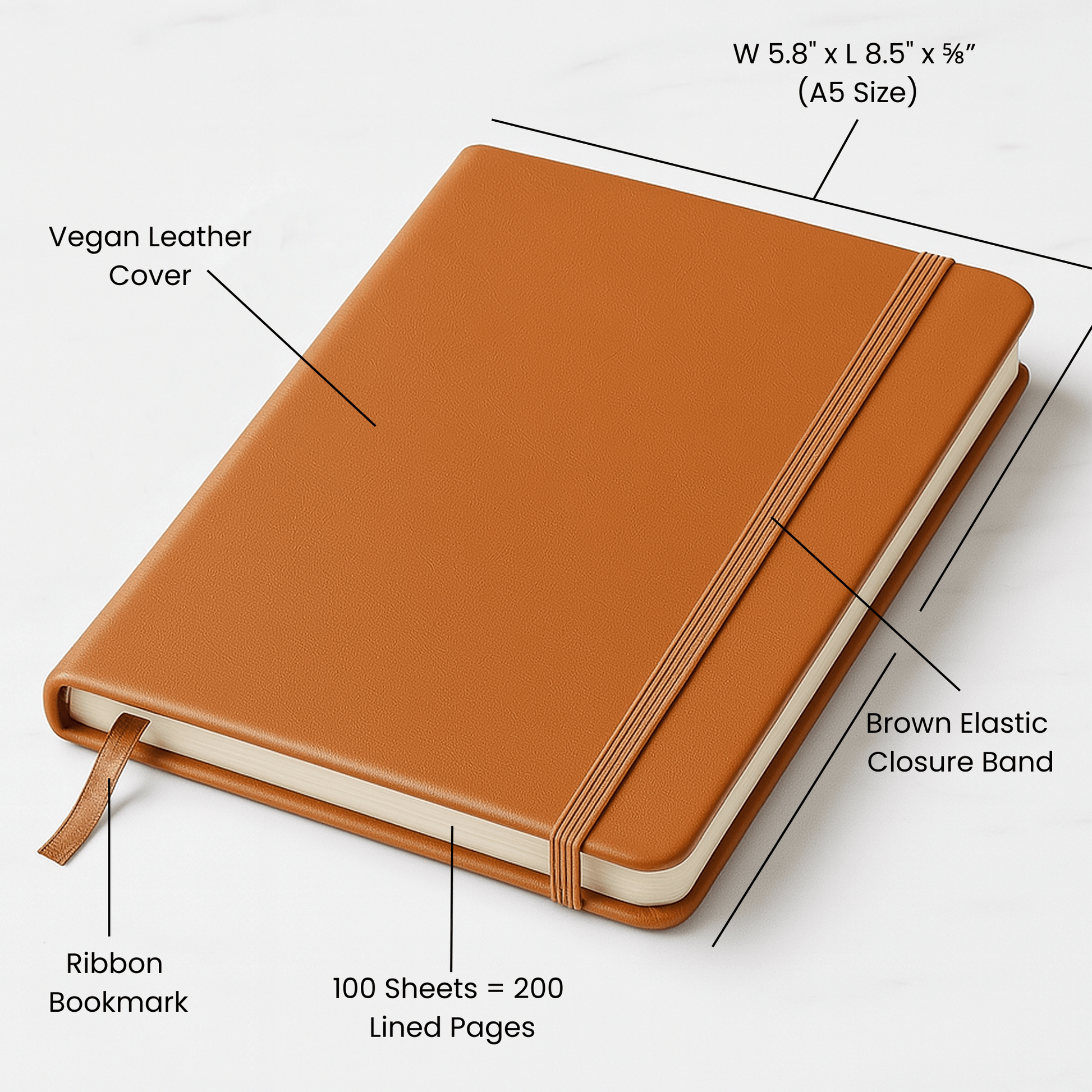 Letters to My... Custom-Engraved Notebook (A5)  Notebook/Journals Deeply Engraved