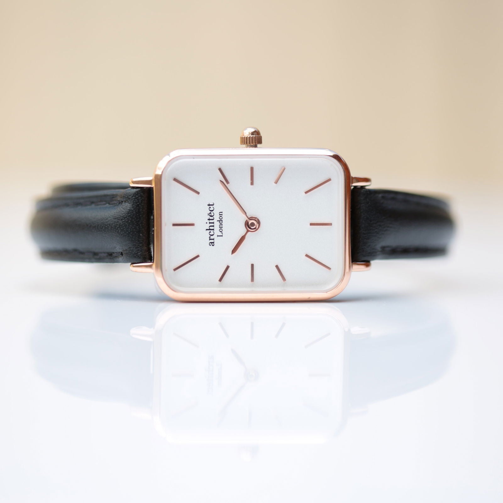 Lille Personalized Watch - White Face  Ladies' Watches Deeply Engraved