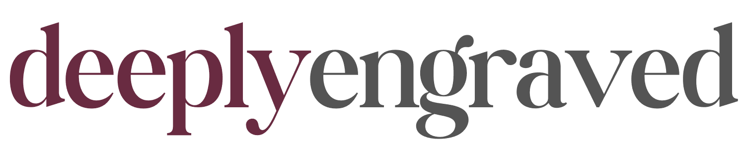 logo 'deeply engraved' 