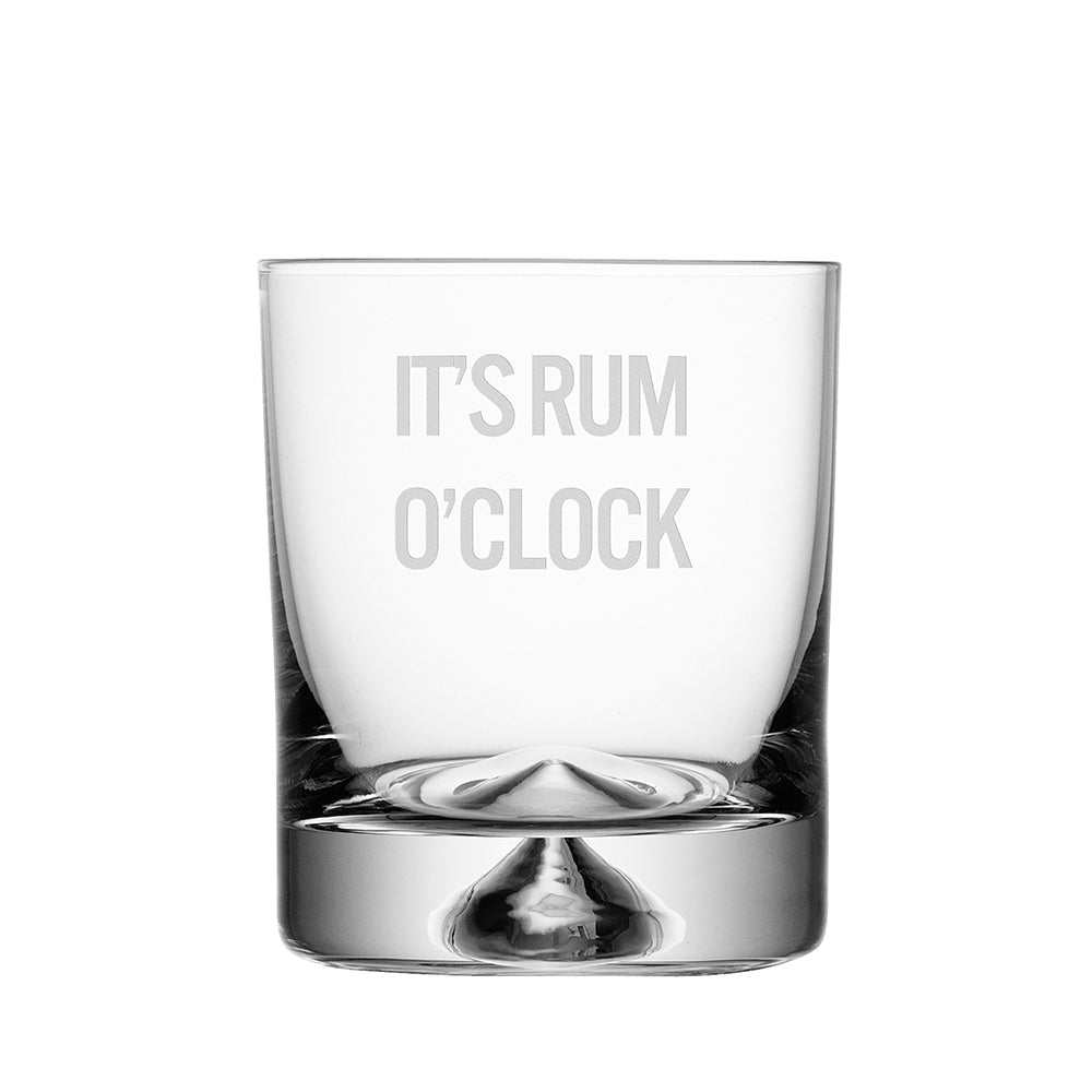 LSA Engraved Pyramid Whiskey Glass Tumbler  Whiskey Glasses Deeply Engraved