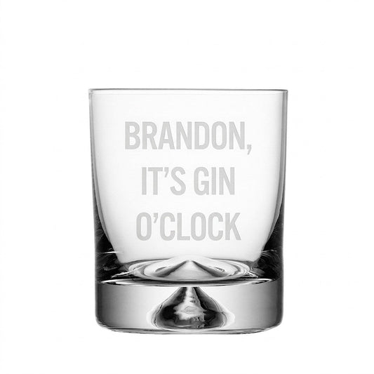 LSA Engraved Pyramid Whiskey Glass Tumbler  Whiskey Glasses Deeply Engraved