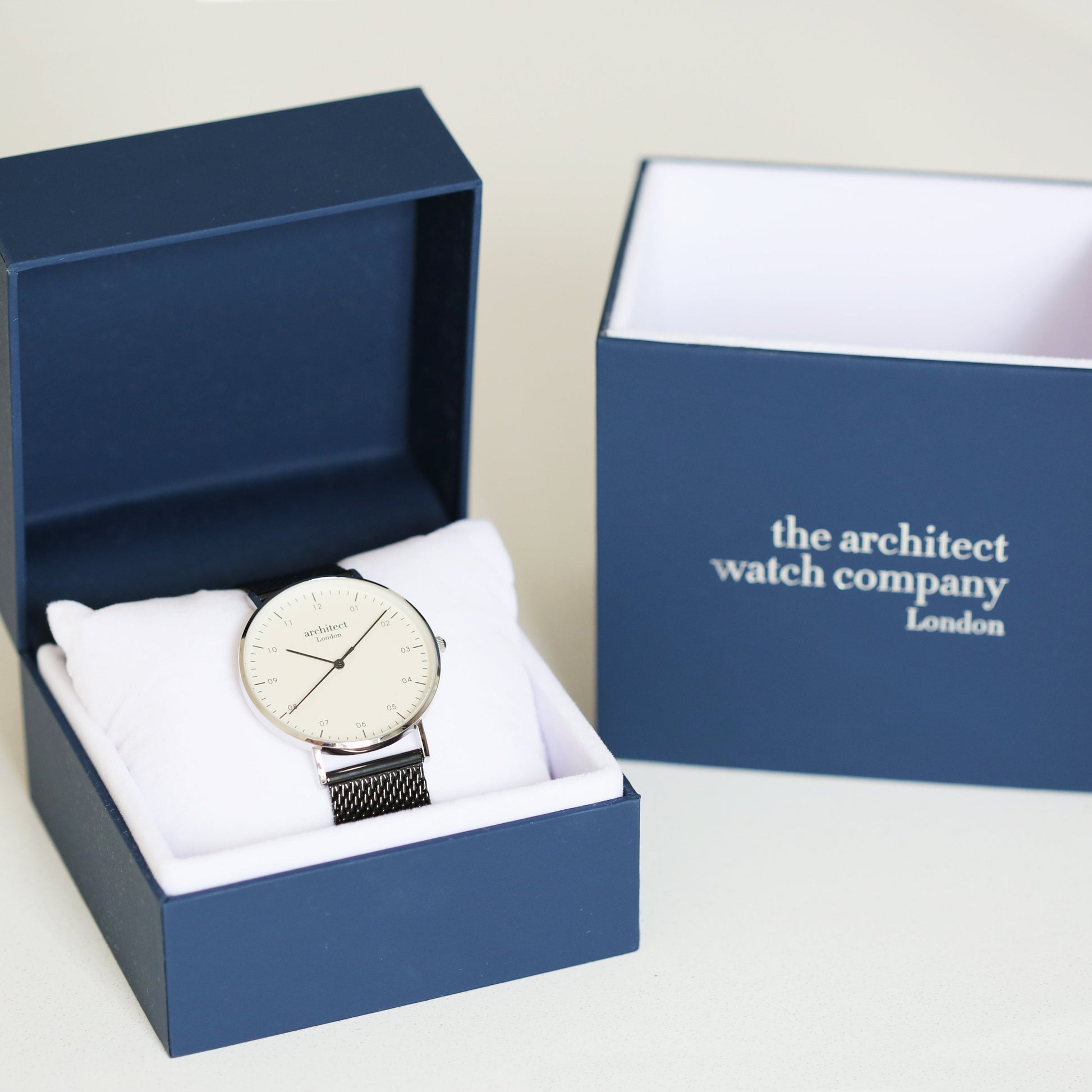 Men's Handwriting Engraved Minimalist Watch - Black  Men's Watches Deeply Engraved