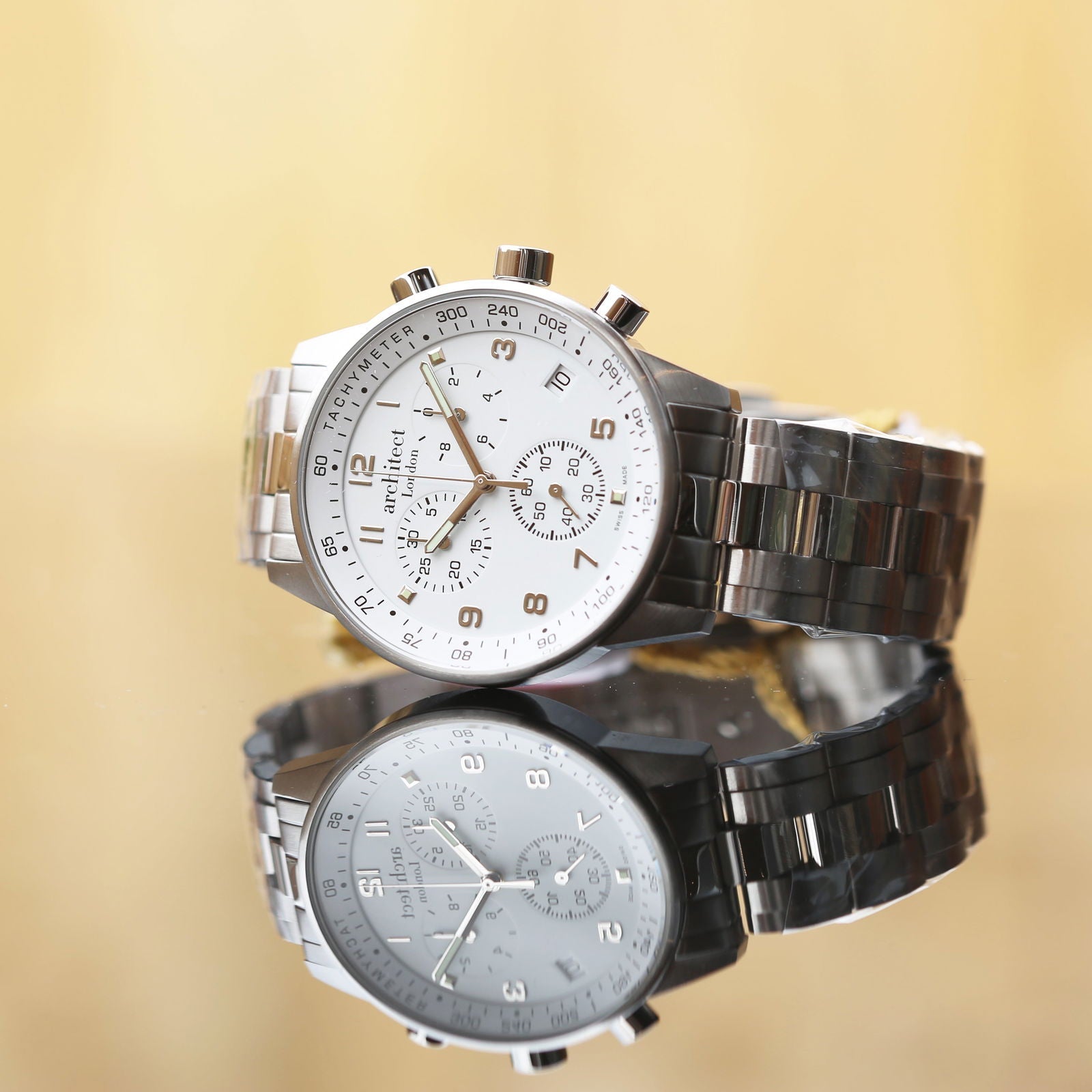 Men's Handwriting Engraved Swiss Watch  Men's Watches Deeply Engraved