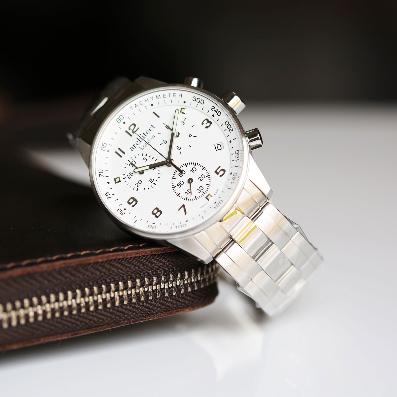 Men's Handwriting Engraved Swiss Watch  Men's Watches Deeply Engraved