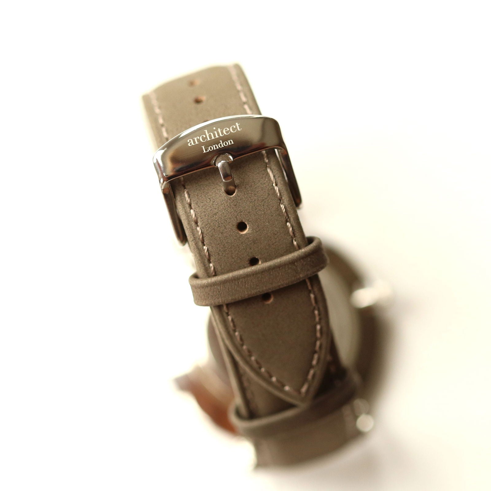 Men's Minimalist Personalized Watch - Urban Grey  Men's Watches Deeply Engraved