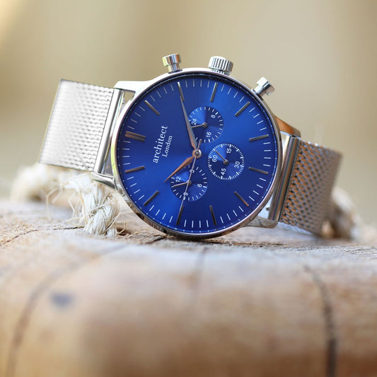 Meridian Signature – Handwriting Engraved Watch for Men  Men's Watches Deeply Engraved