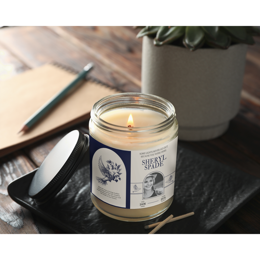The Tribute Flame – Personalized Memorial Candle