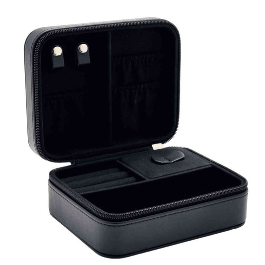 Modular Vegan Leather Jewelry Case  Jewellery Boxes & Storage Deeply Engraved
