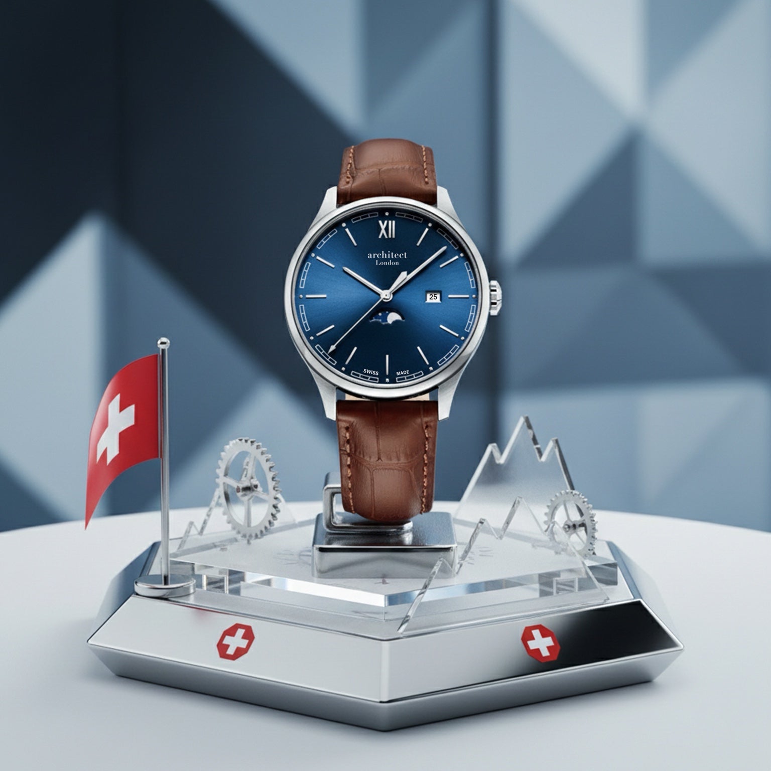 Montreux – Personalized Swiss Watch for Men  Men's Watches Deeply Engraved