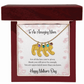 Mother's Day Engraved Baby Feet Necklace with Birthstone  Jewelry Deeply Engraved