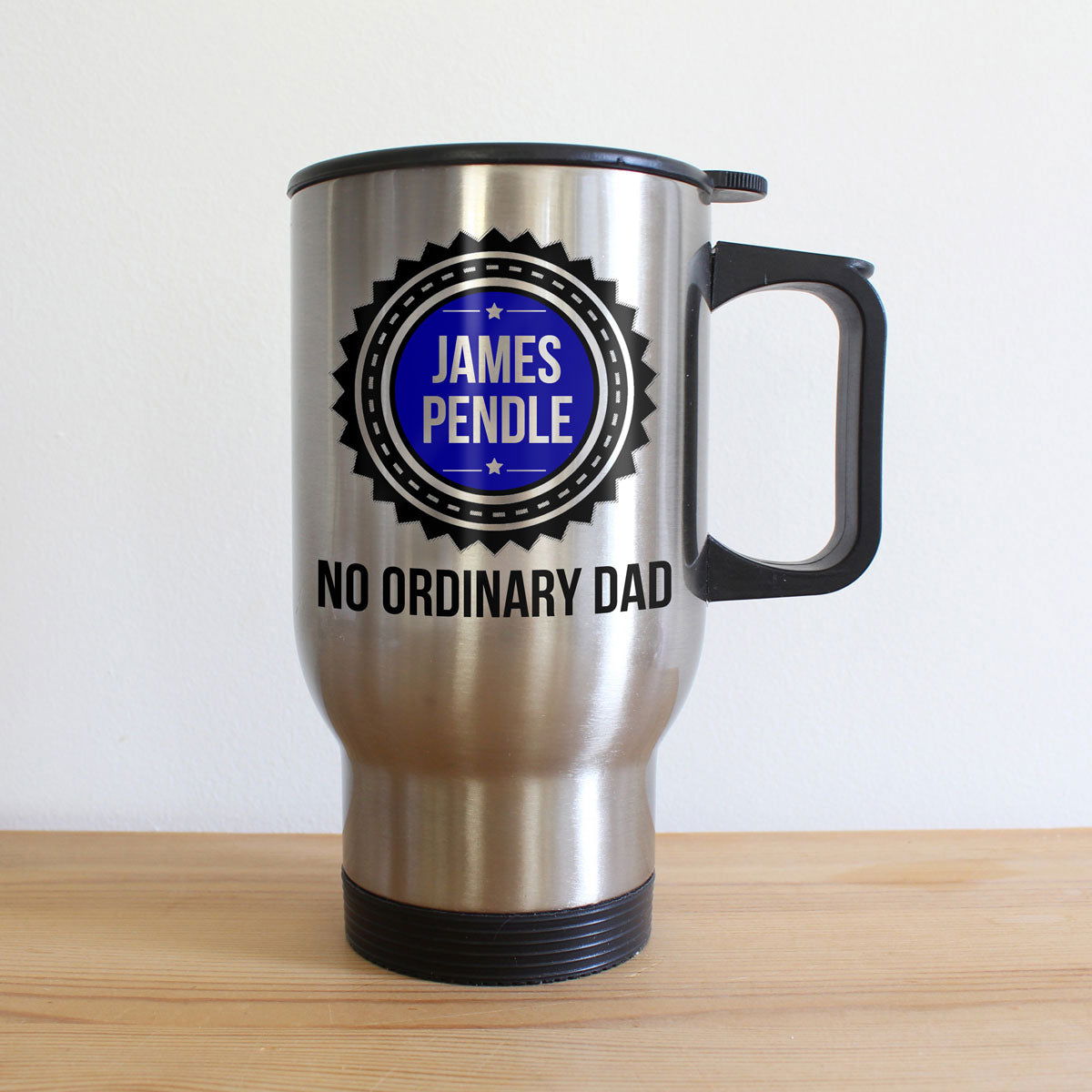 No Ordinary Dad Personalized Travel Mug  Travel Mugs Deeply Engraved