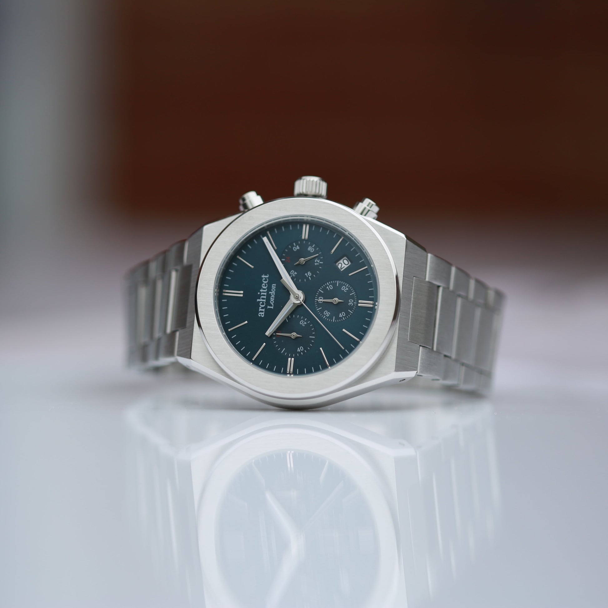 Orbix Blue - Men's Personalized Watch  Men's Watches Deeply Engraved