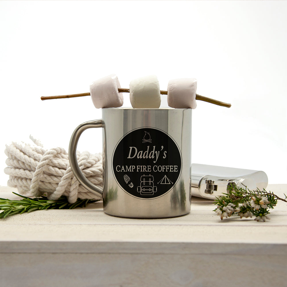 Dad's Personalised Campfire Coffee Mug - Lovesakes