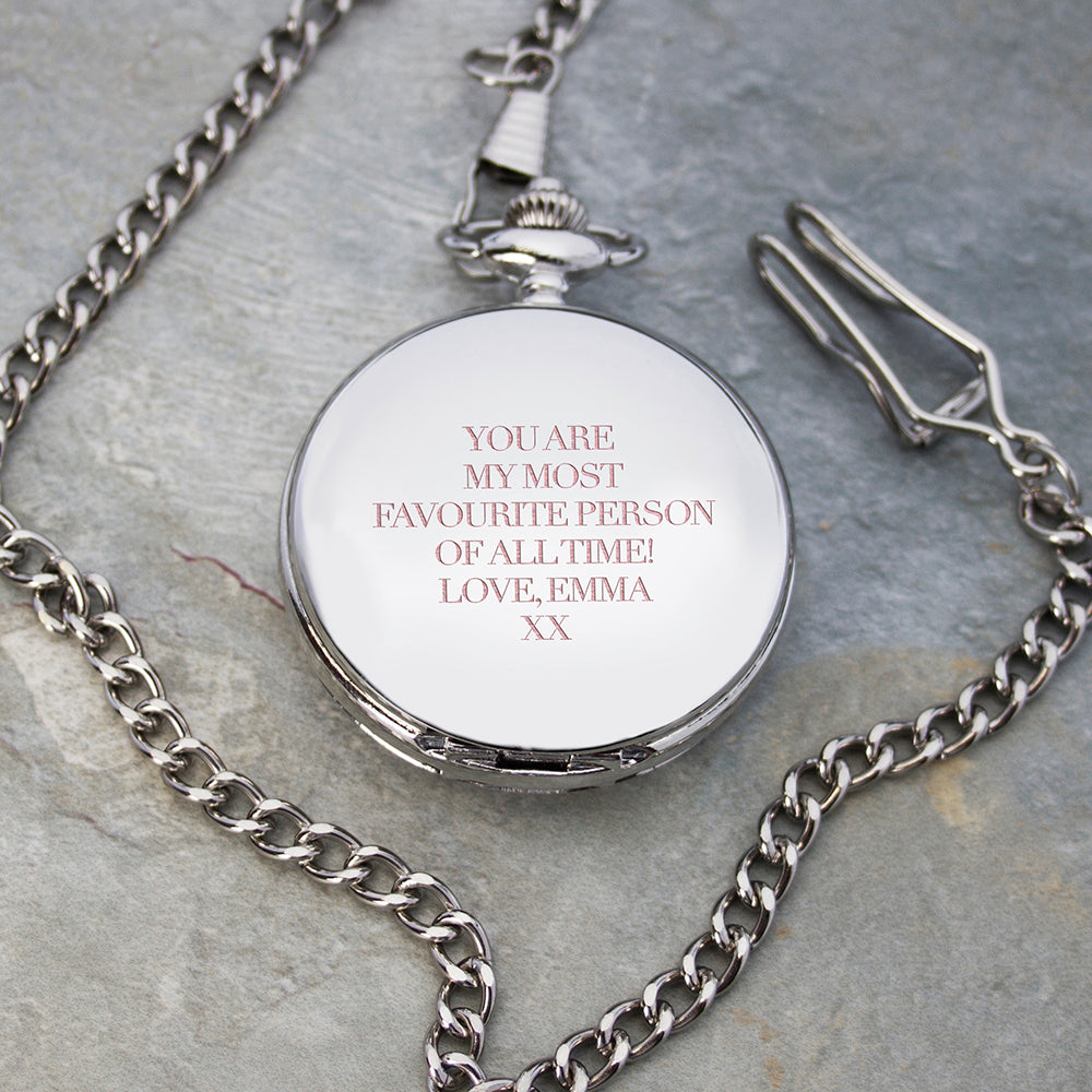 Personalized Heritage Pocket Watch - Lovesakes