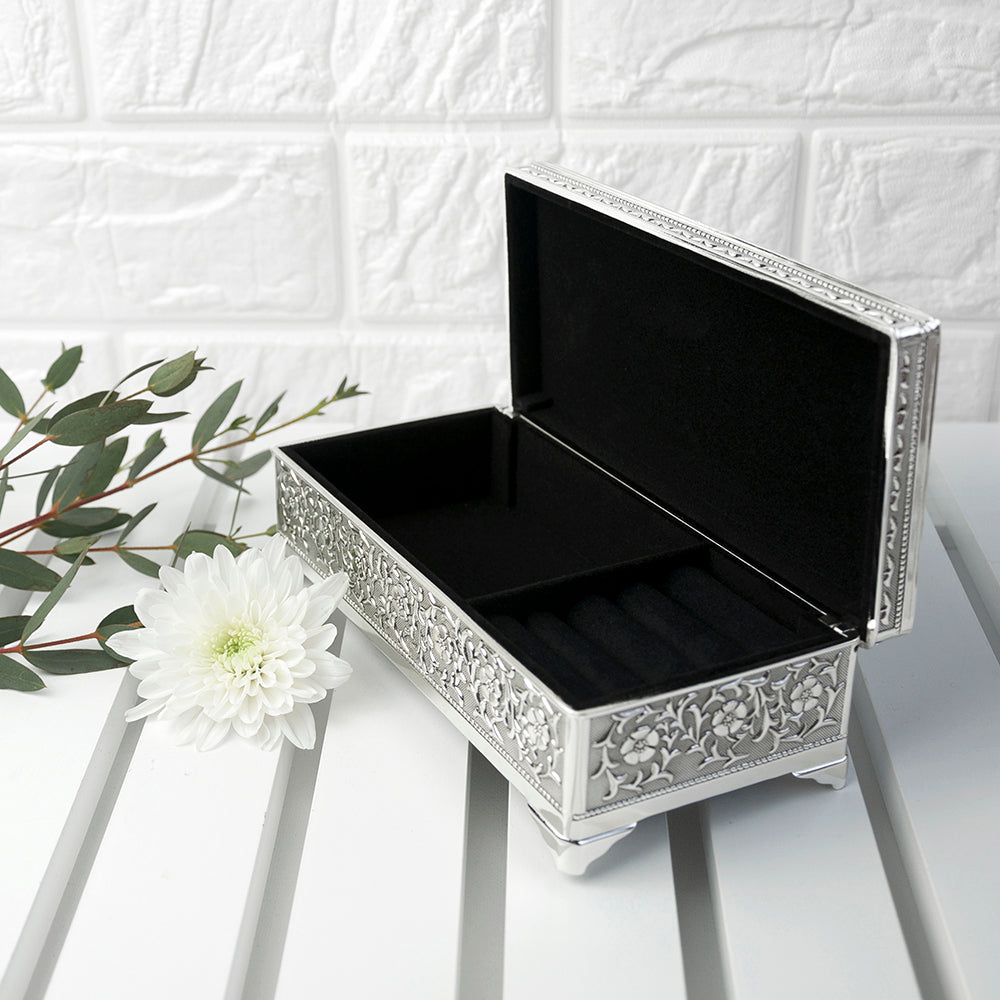 Personalized Silver Trinket Box - Lovesakes