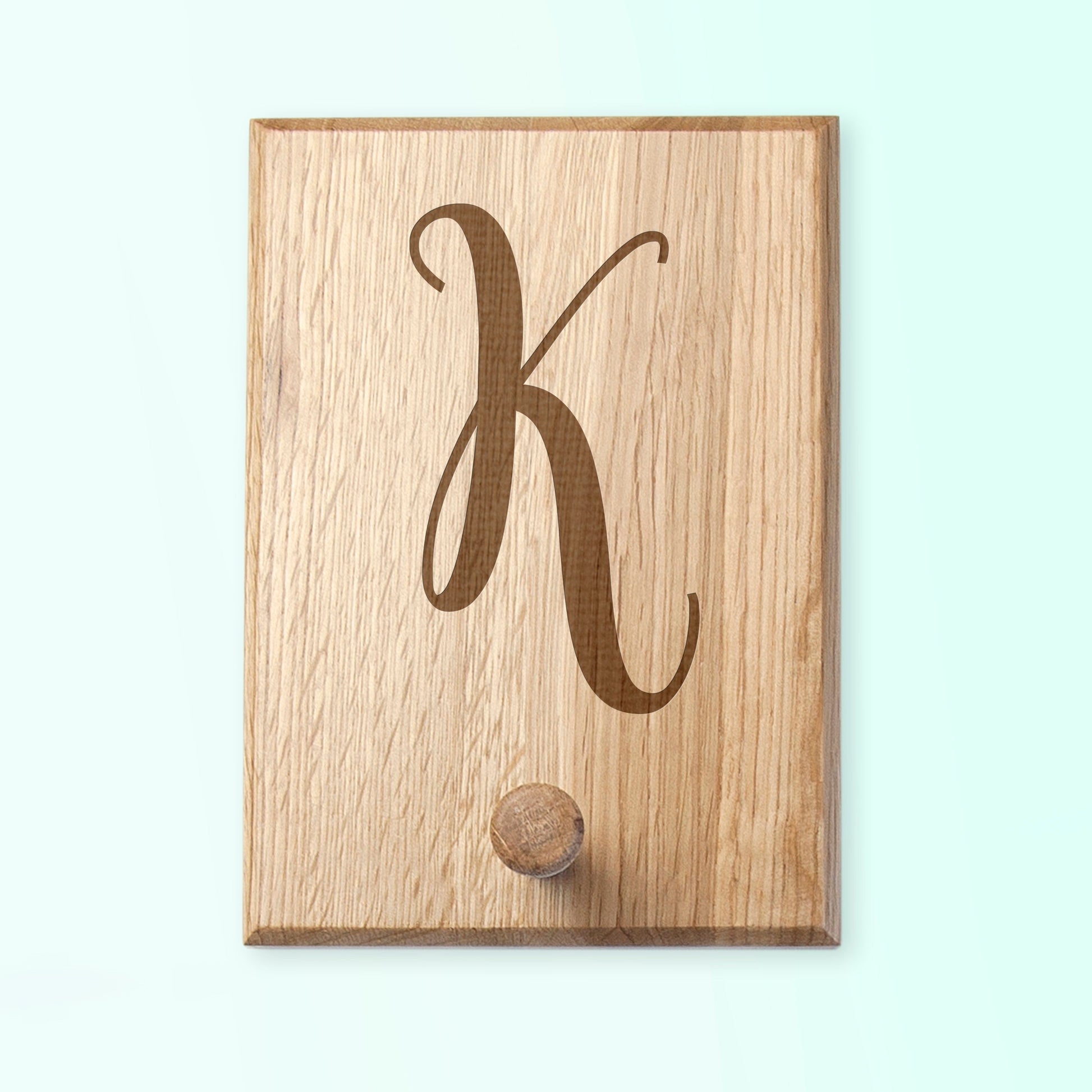 Personalized Wooden Peg Hook - Lovesakes