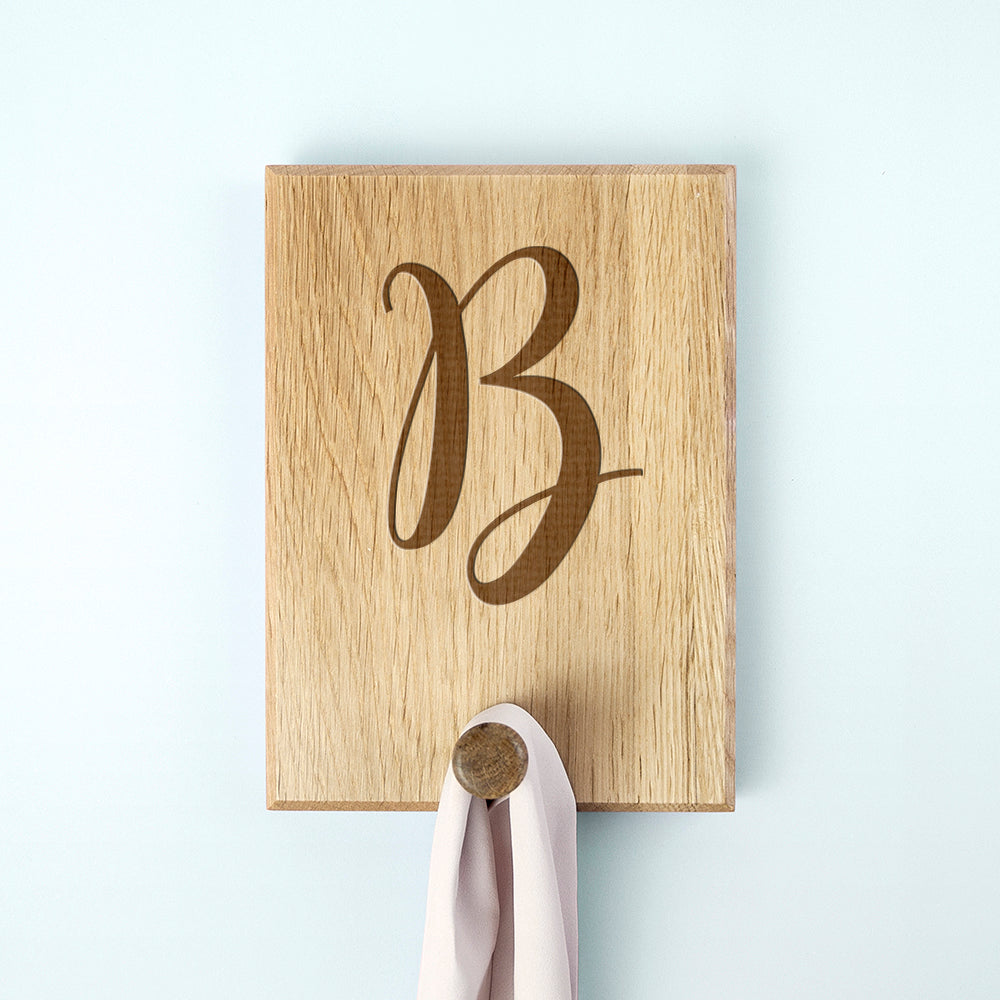 Personalized Wooden Peg Hook - Lovesakes