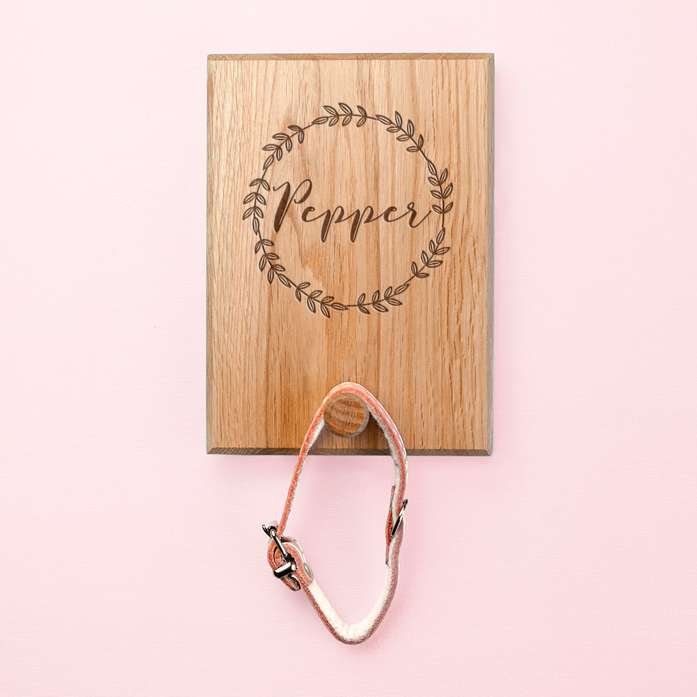 Personalised Wreath Peg Hook - Lovesakes