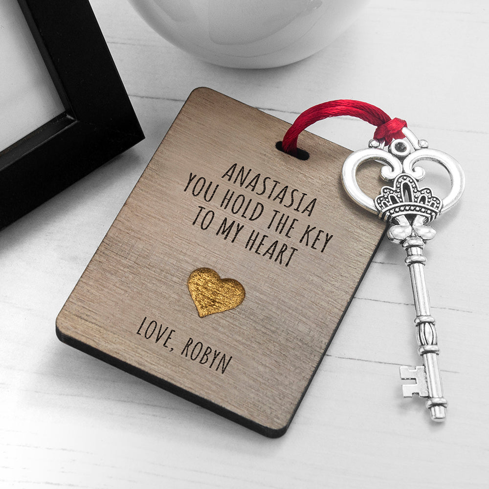 Personalized The Key My Heart Keepsake - Lovesakes