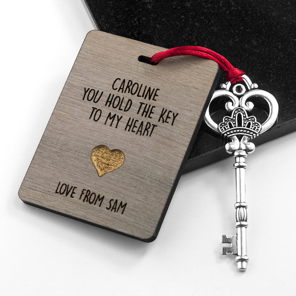 Personalized The Key My Heart Keepsake - Lovesakes