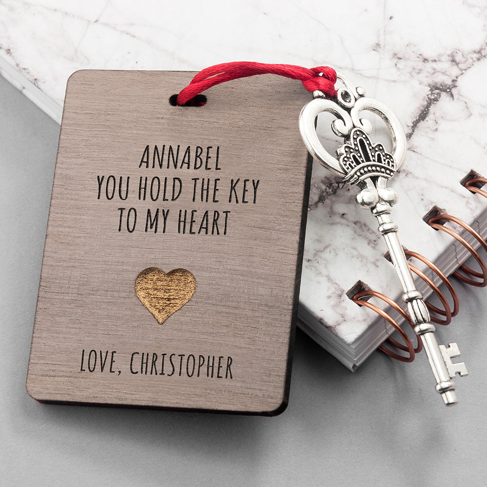 Personalized The Key My Heart Keepsake - Lovesakes