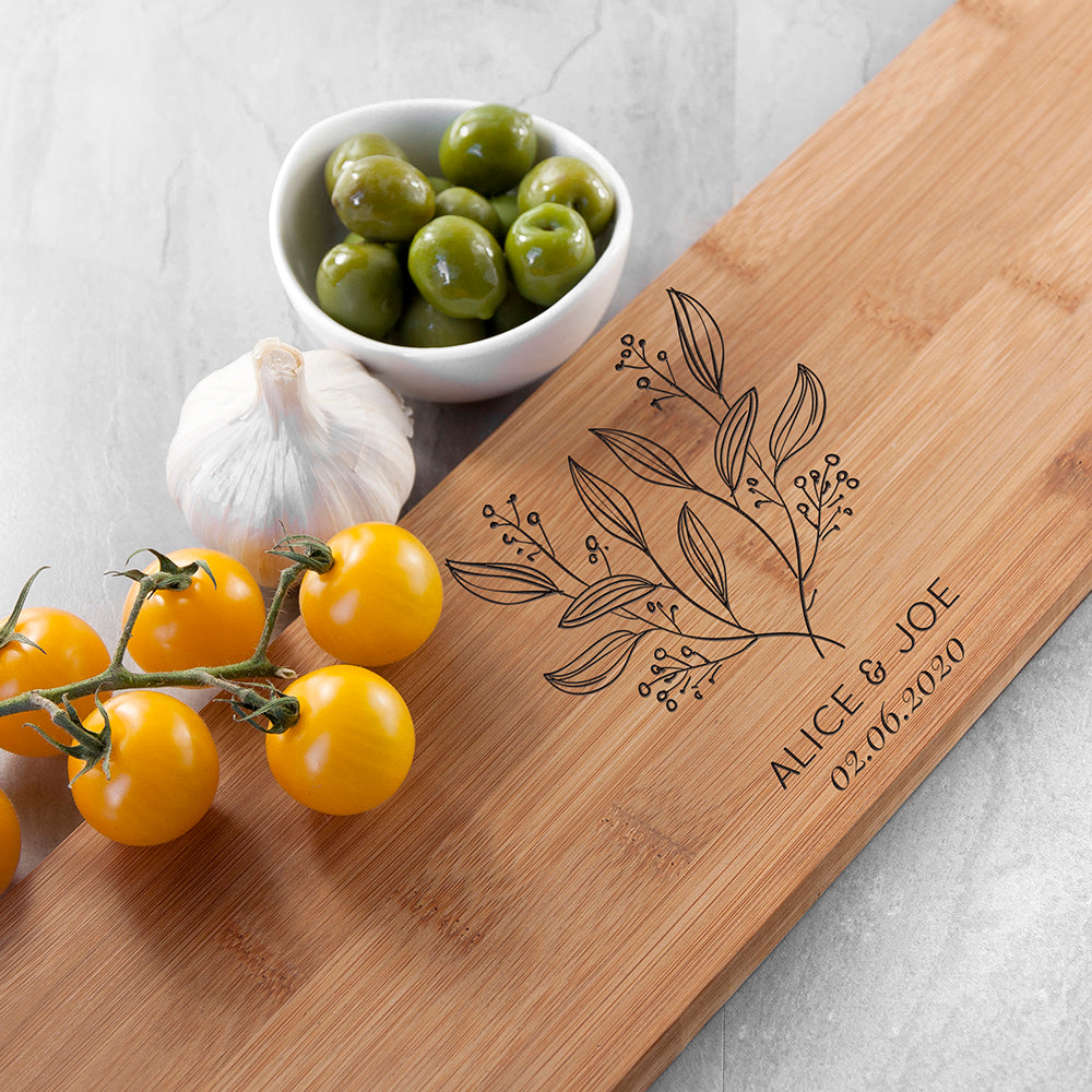 Personalized Happy Couple Serving Board - Lovesakes