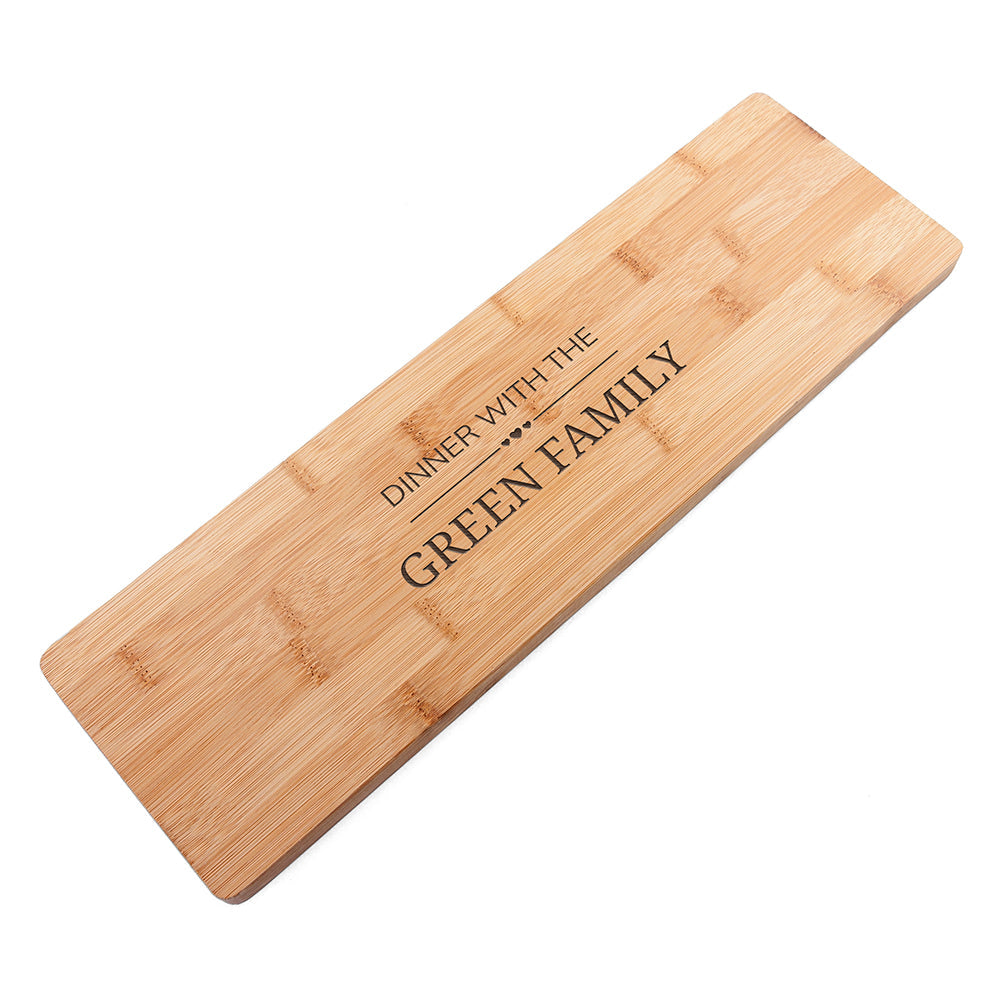 Personalized Family Dinner Serving Board - Lovesakes