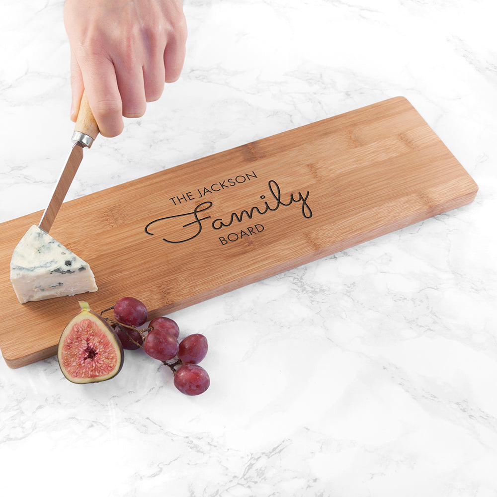 Personalized Family Serving Board - Lovesakes