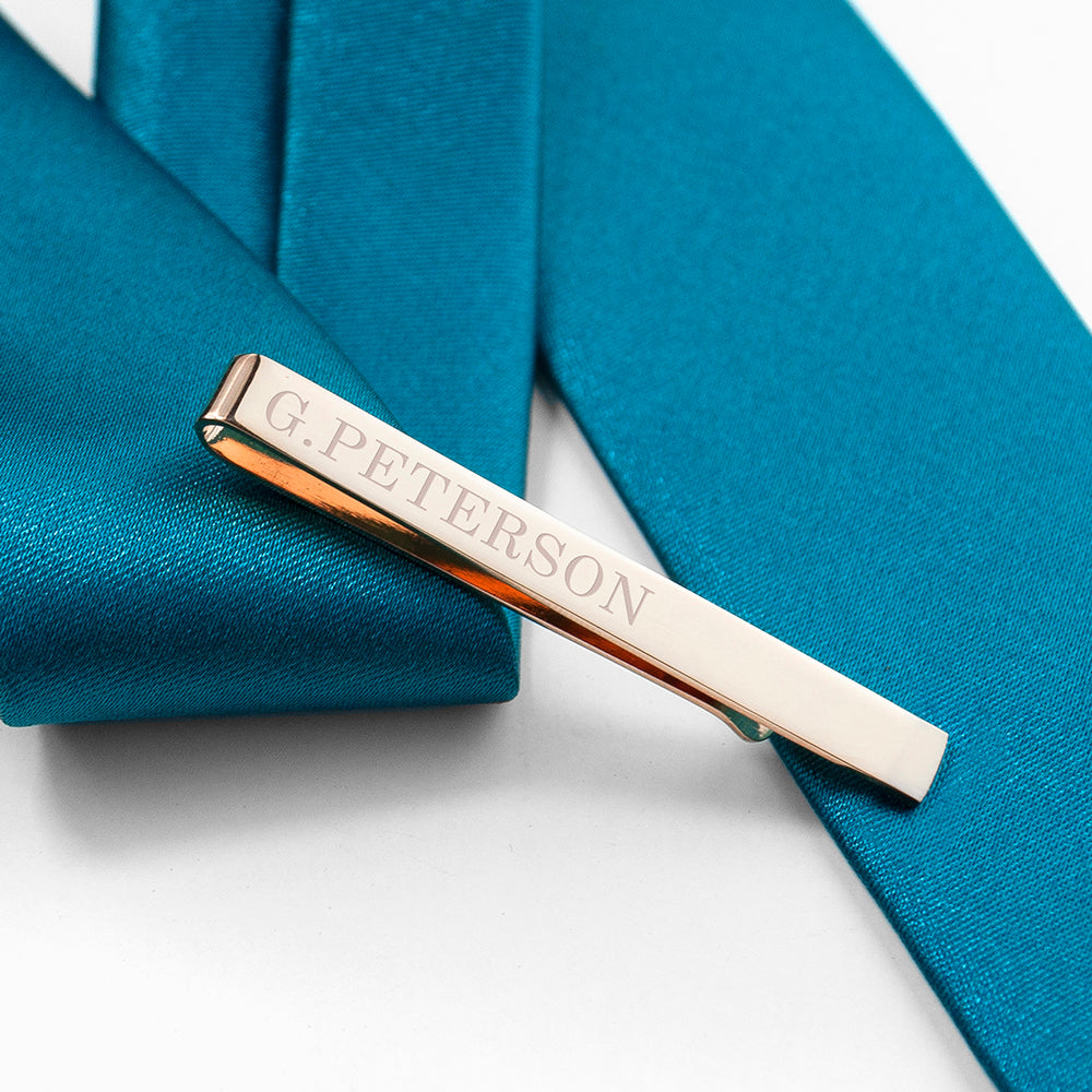 Personalized Message Tie Clip - GiftsofaKind