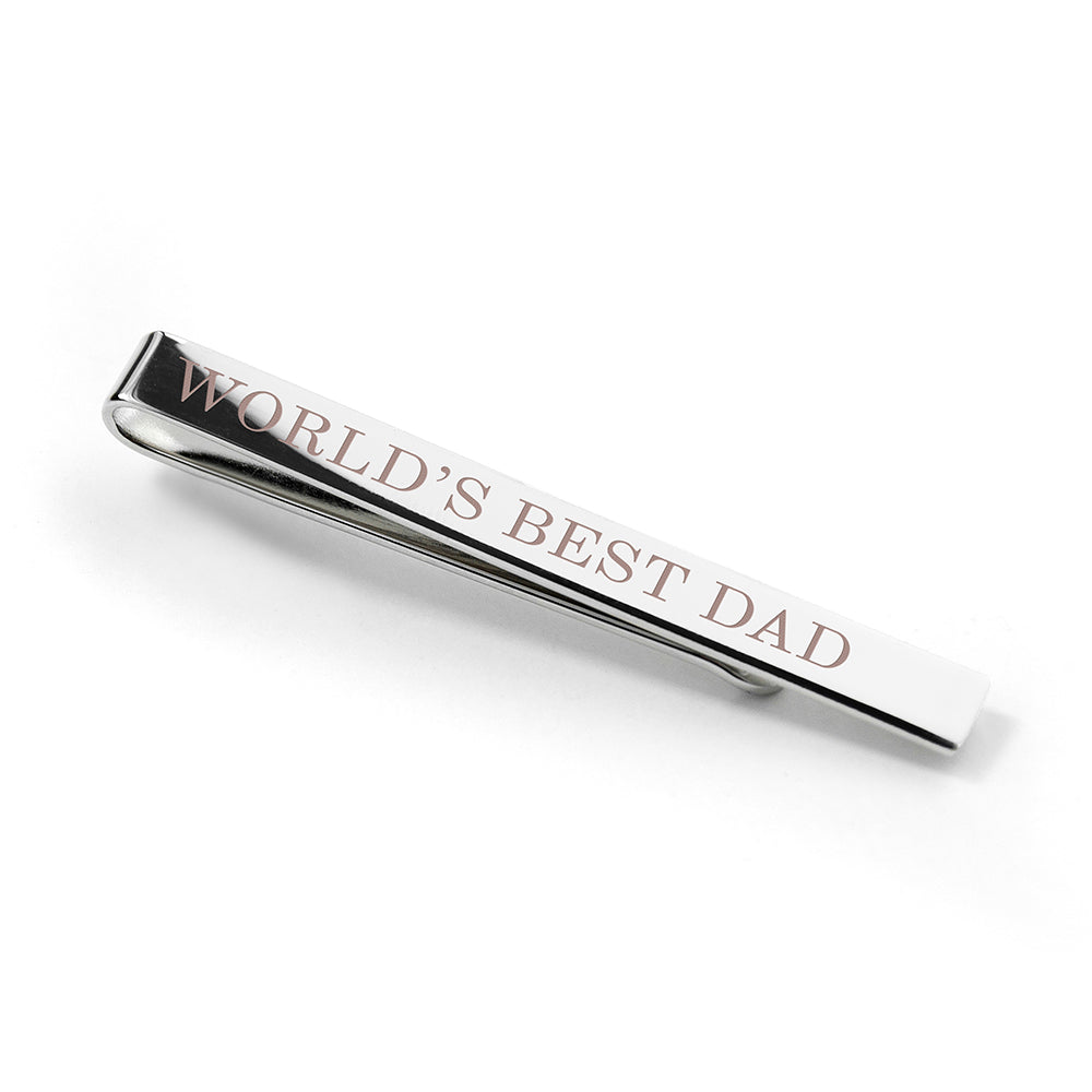 Personalized Message Tie Clip - GiftsofaKind