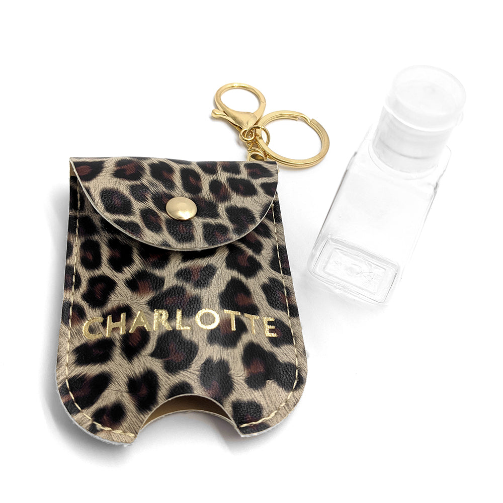 Personalized Hand Sanitiser Holder Keyring - Lovesakes