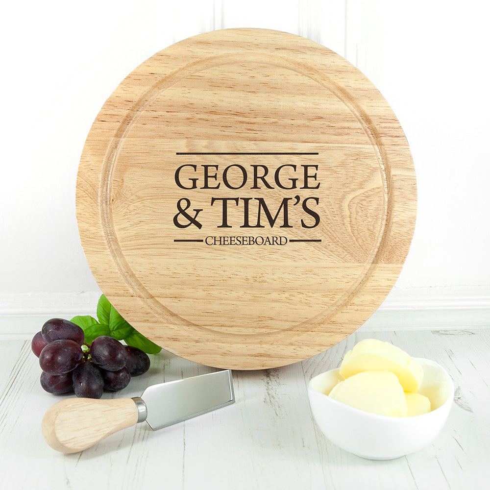 Personalized Couple Cheese Board - Lovesakes