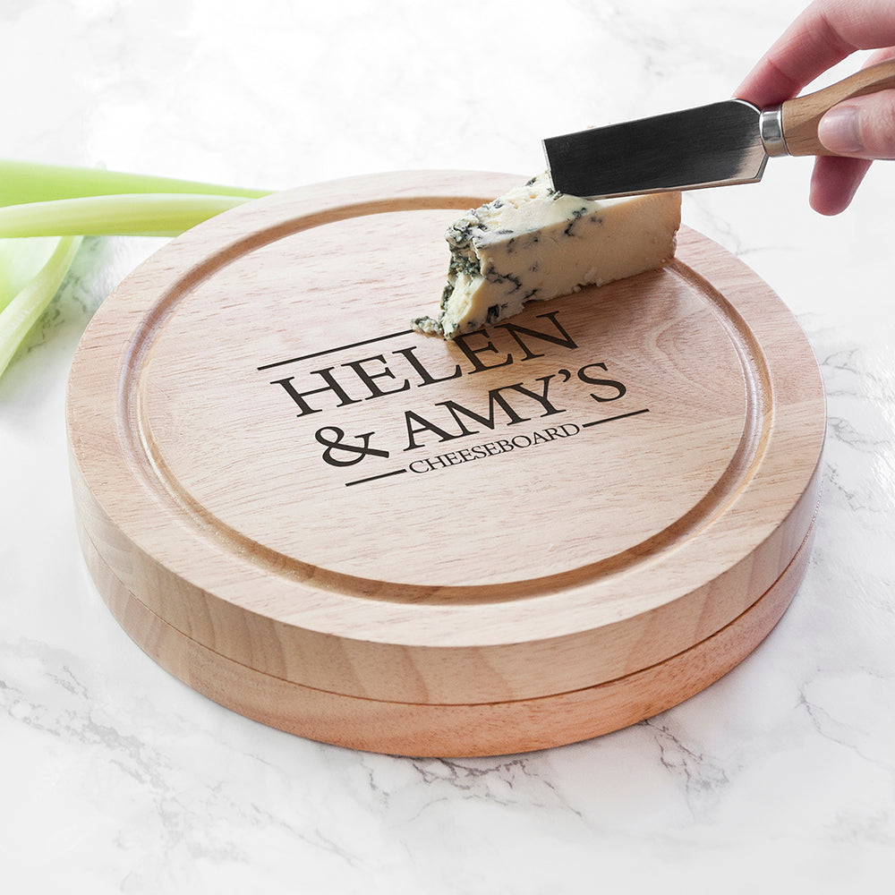 Personalized Couple Cheese Board - Lovesakes