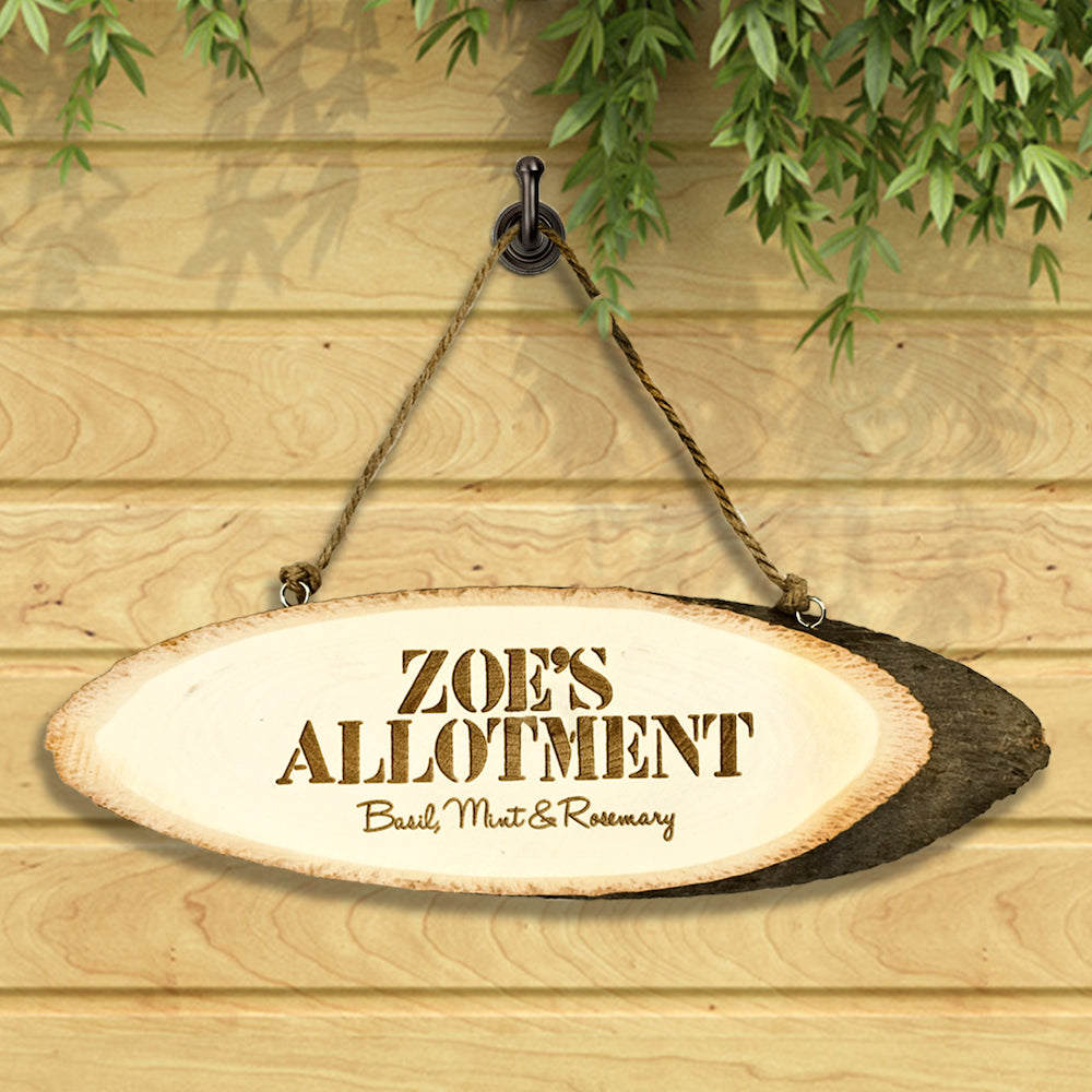 Personalized Garden Allotment Sign - Lovesakes