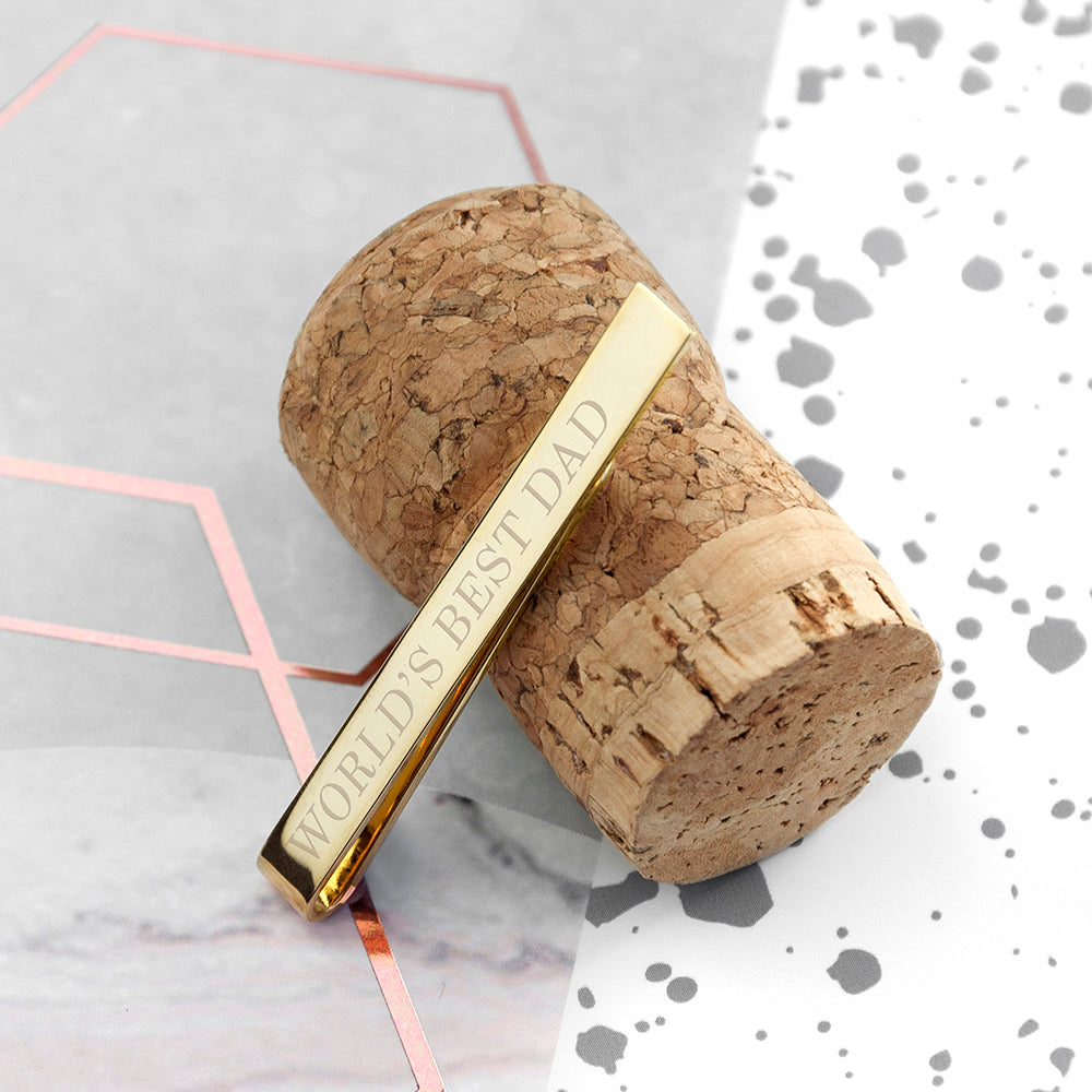 Personalized Message Tie Clip - GiftsofaKind