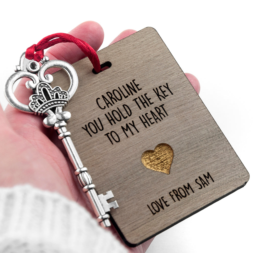 Personalized The Key My Heart Keepsake - Lovesakes