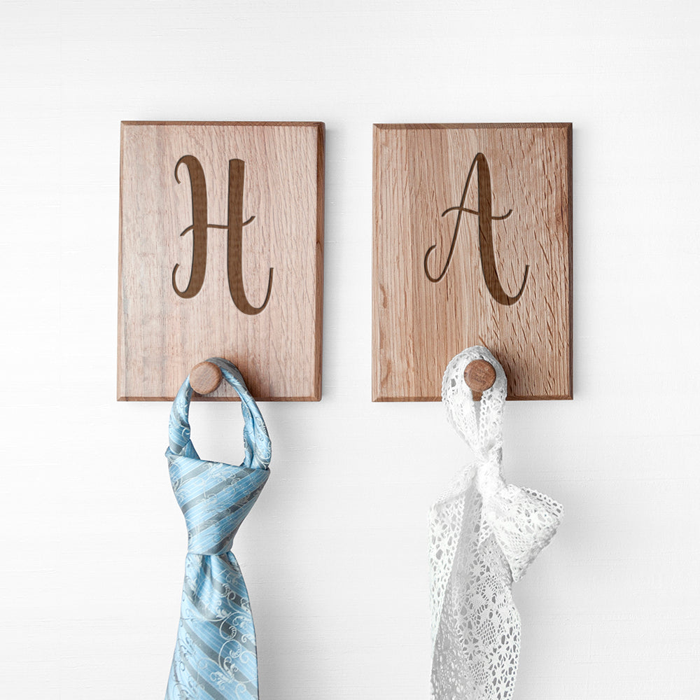 Personalized Wooden Peg Hook - Lovesakes