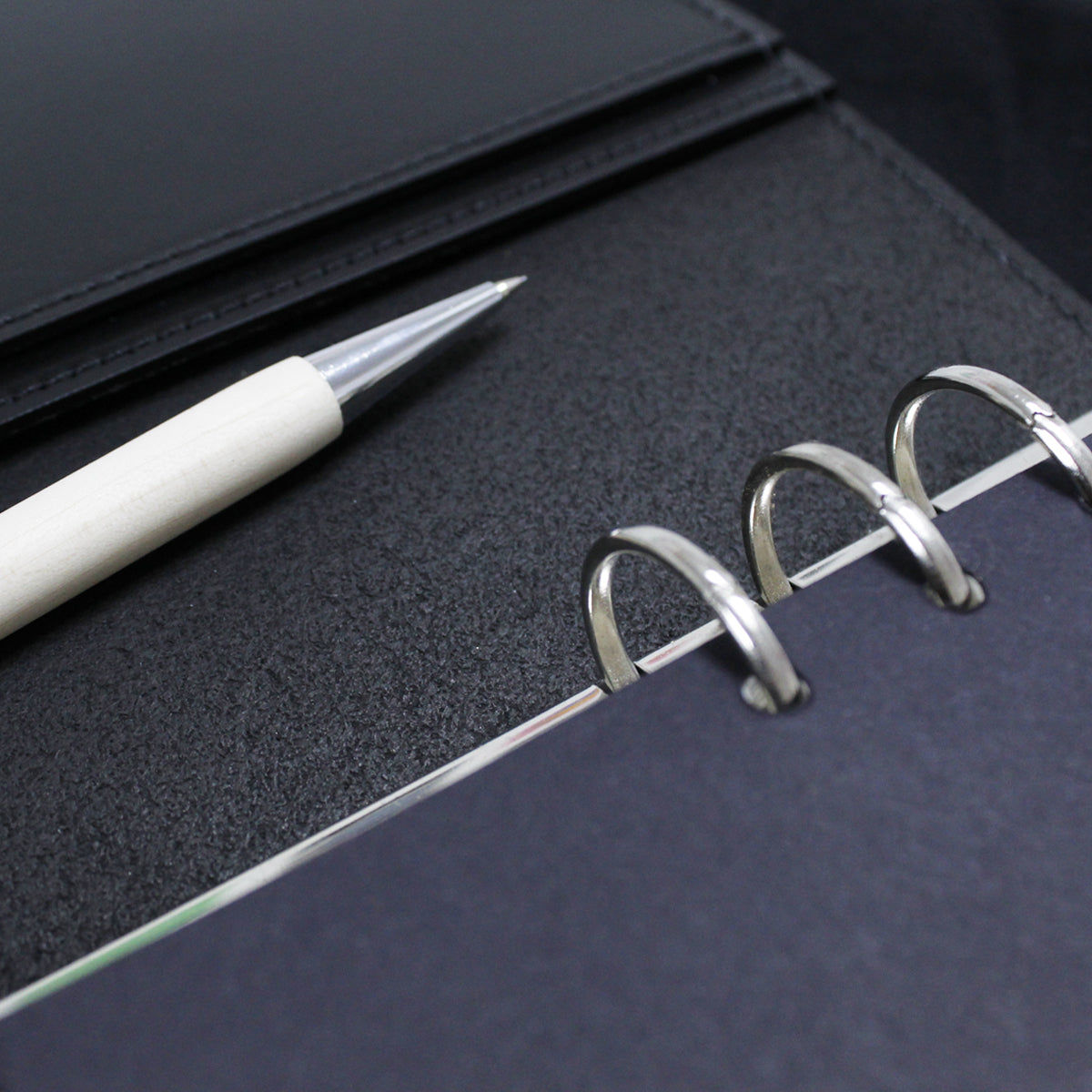 Personalized 2-in-1 Refillable Leather Notebook & Organizer  Leather Books Deeply Engraved